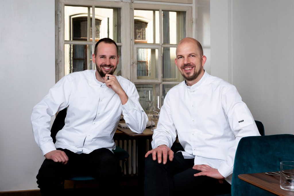 Portrait von Fabian und Mark im Restaurant ZOE in Bern